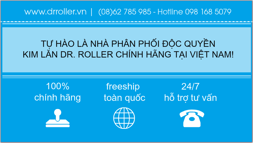 Nhà phân phối độc quyền Kim lăn Dr. Roller tại Việt Nam